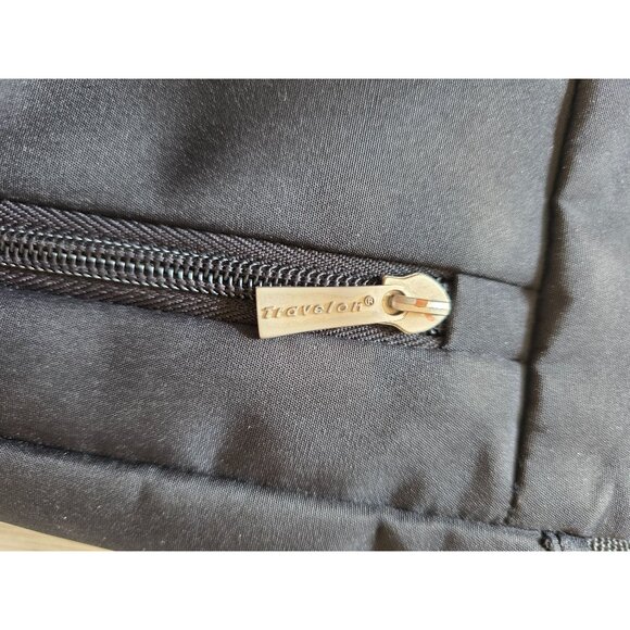Travelon Black Crossbody Shoulder Bag With Multiple Zipper Pockets Travel - Picture 2 of 6